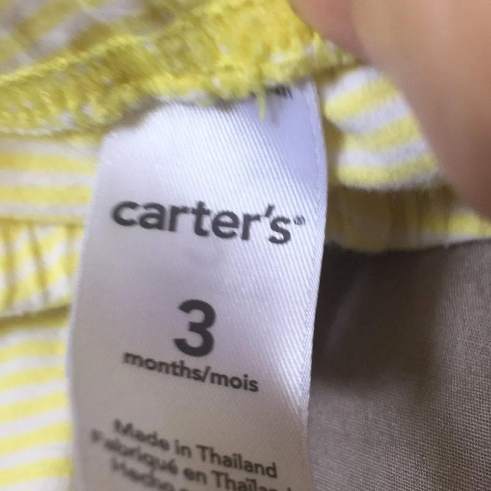 Little girls carters slacks 3 months